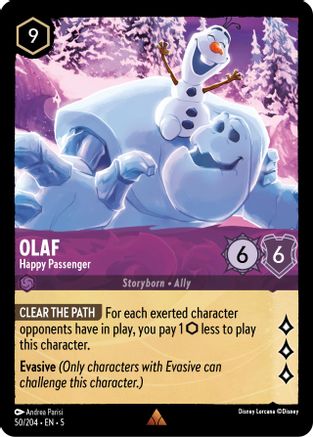 Olaf - Happy Passenger (5-050) (Cold Foil)