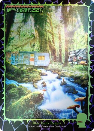 Forest (1656) (Rainbow Foil) (SLD-1656) (Full Art)