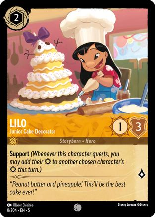 Lilo - Junior Cake Decorator (5-008) (Cold Foil)
