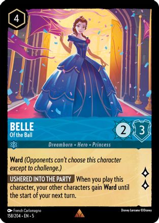 Belle - Of the Ball (5-158) (Cold Foil)