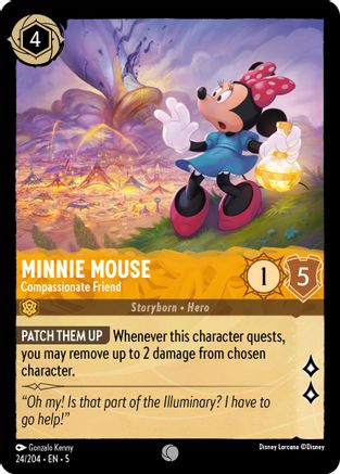 Minnie Mouse - Compassionate Friend (5-024) (Cold Foil)