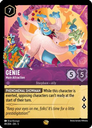 Genie - Main Attraction (5-049) (Cold Foil)