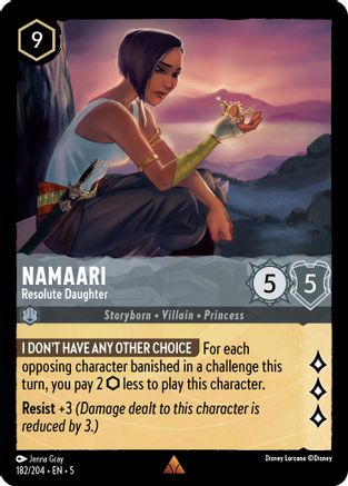 Namaari - Resolute Daughter (5-182) (Cold Foil)