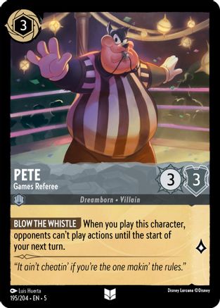 Pete - Games Referee (5-195) (Cold Foil)