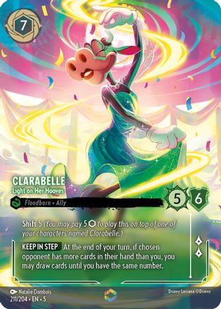 Clarabelle - Light on Her Hooves (Enchanted) (5-211) (Holofoil)