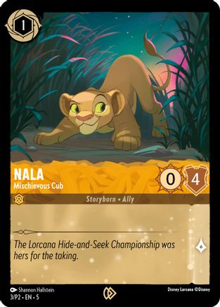 Nala - Mischievous Cub (DLPC-003) (Cold Foil)