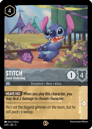 Stitch - Team Underdog (DLPC-006) (Cold Foil)