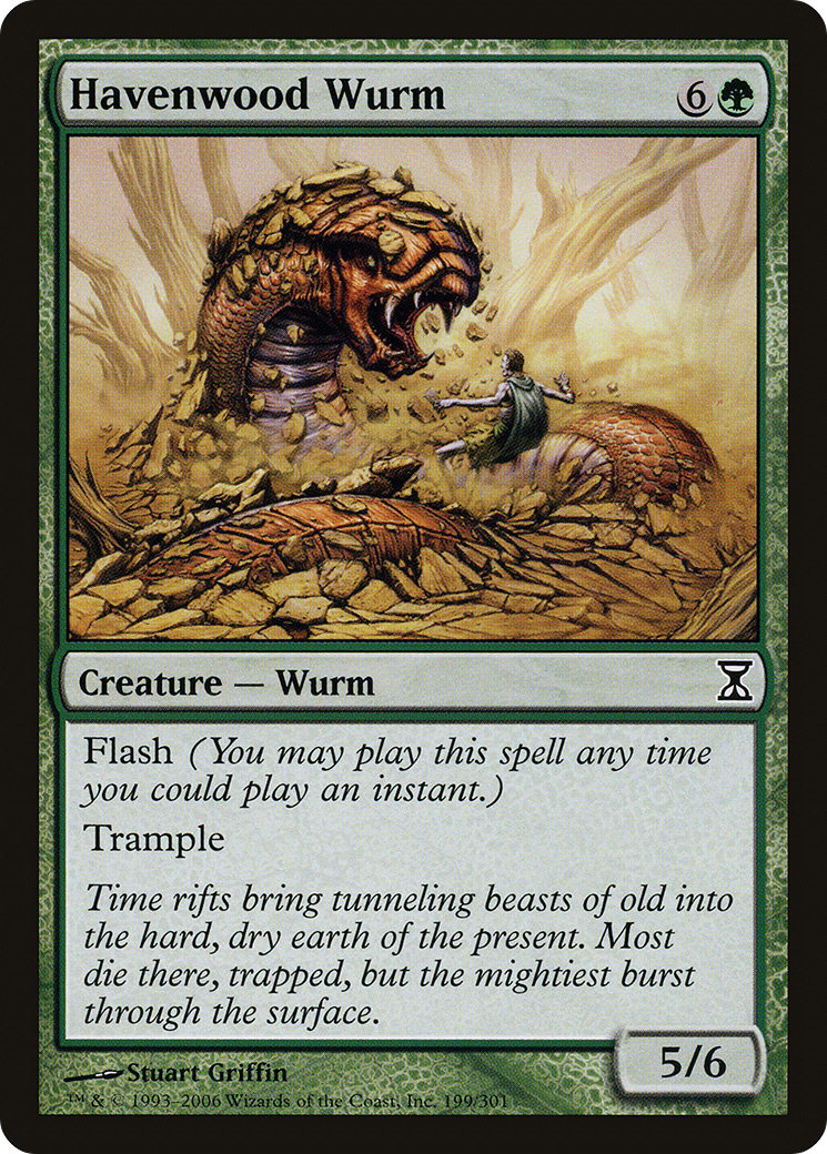 Havenwood Wurm (TSP-199) (Foil)