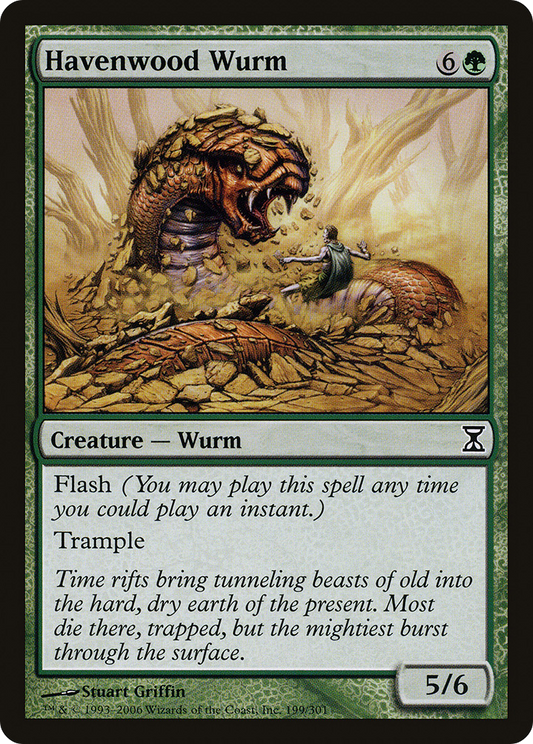 Havenwood Wurm (TSP-199) (Foil)