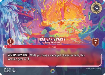 Ratigan's Party - Seedy Back Room (Enchanted) (5-216) (Holofoil)