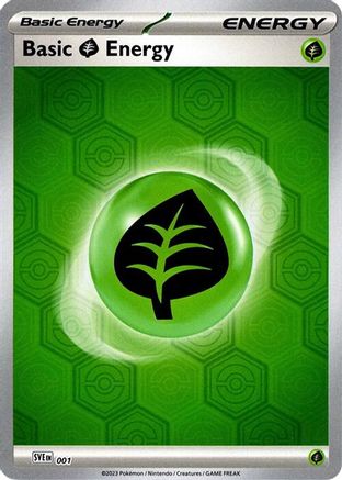 Basic Grass Energy (SFA-001) (Reverse Holofoil)