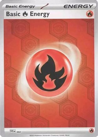 Basic Fire Energy (SFA-002) (Reverse Holofoil)