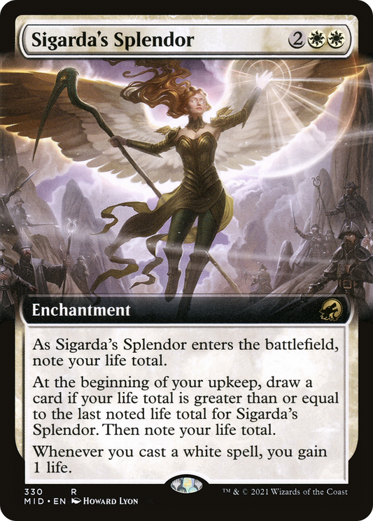Sigarda's Splendor (MID-330) (Extended Art) (Foil)