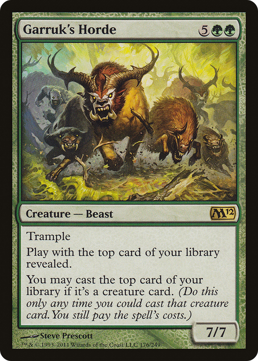 Garruk's Horde (M12-176)