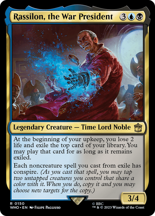 Rassilon, the War President (WHO-150)