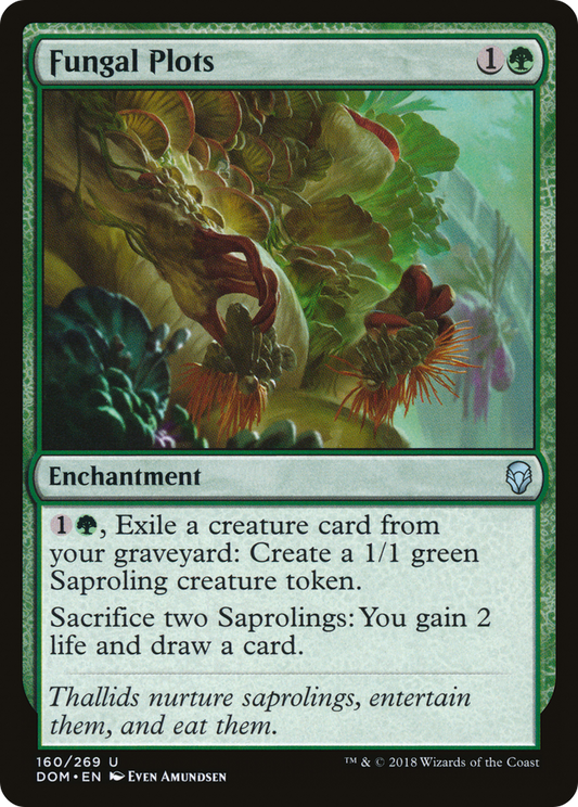 Fungal Plots (DOM-160) (Foil)