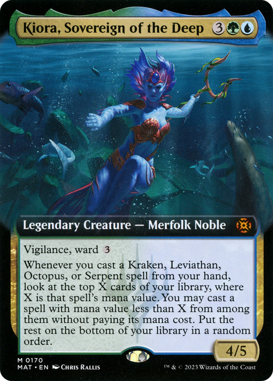 Kiora, Sovereign of the Deep (MAT-170) (Extended Art)