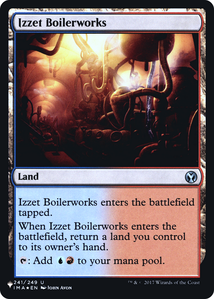 Izzet Boilerworks (LIST-IMA-241) (Foil)