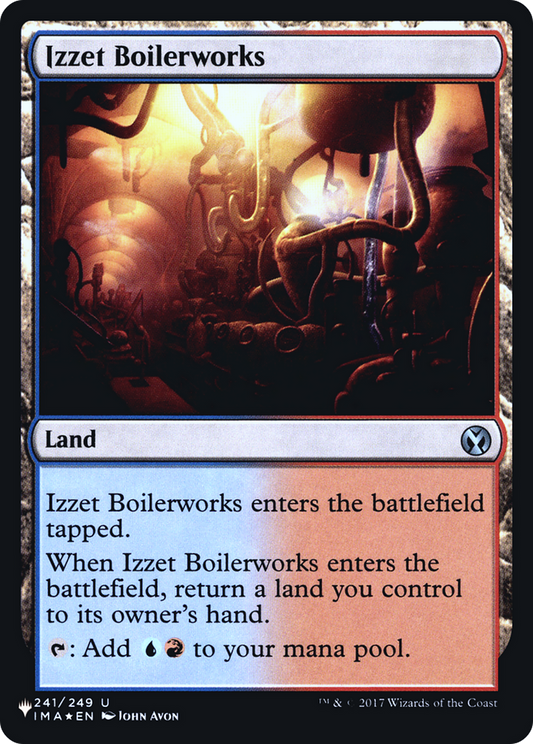 Izzet Boilerworks (LIST-IMA-241) (Foil)