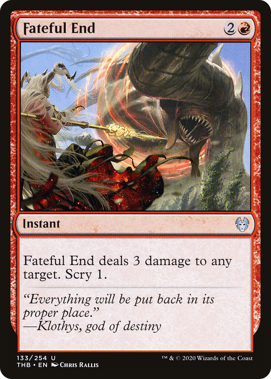 Fateful End (THB-133) (Foil)