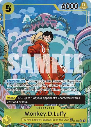 Monkey.D.Luffy (SP) (OP07-109) (Foil)