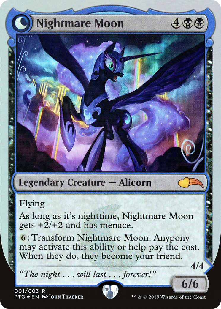 Nightmare Moon // Princess Luna (PTG-001) (Foil)