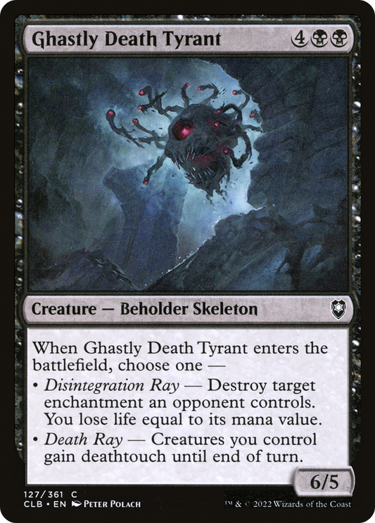 Ghastly Death Tyrant (CLB-127) (Foil)