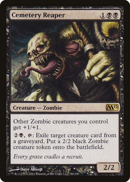 Cemetery Reaper (M12-086) (Foil)