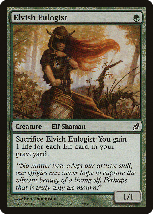 Elvish Eulogist (LRW-205) (Foil)