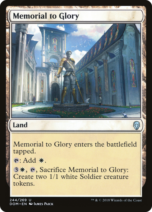 Memorial to Glory (DOM-244) (Foil)