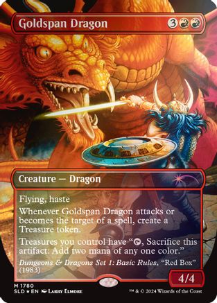 Goldspan Dragon (Rainbow Foil) (SLD-1780)