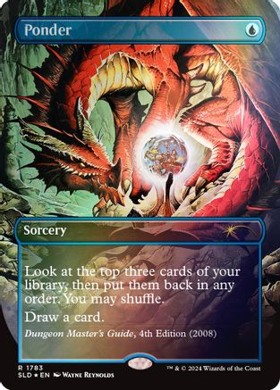 Ponder (1783) (Rainbow Foil) (SLD-1783)