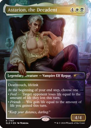 Astarion, the Decadent (Rainbow Foil) (SLD-1797)