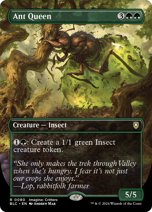 Ant Queen (BLC-080) (Borderless) (Foil)