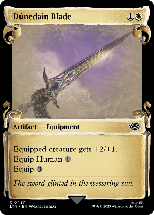 Dúnedain Blade (LTR-457) (Showcase) (Scroll) (Foil)