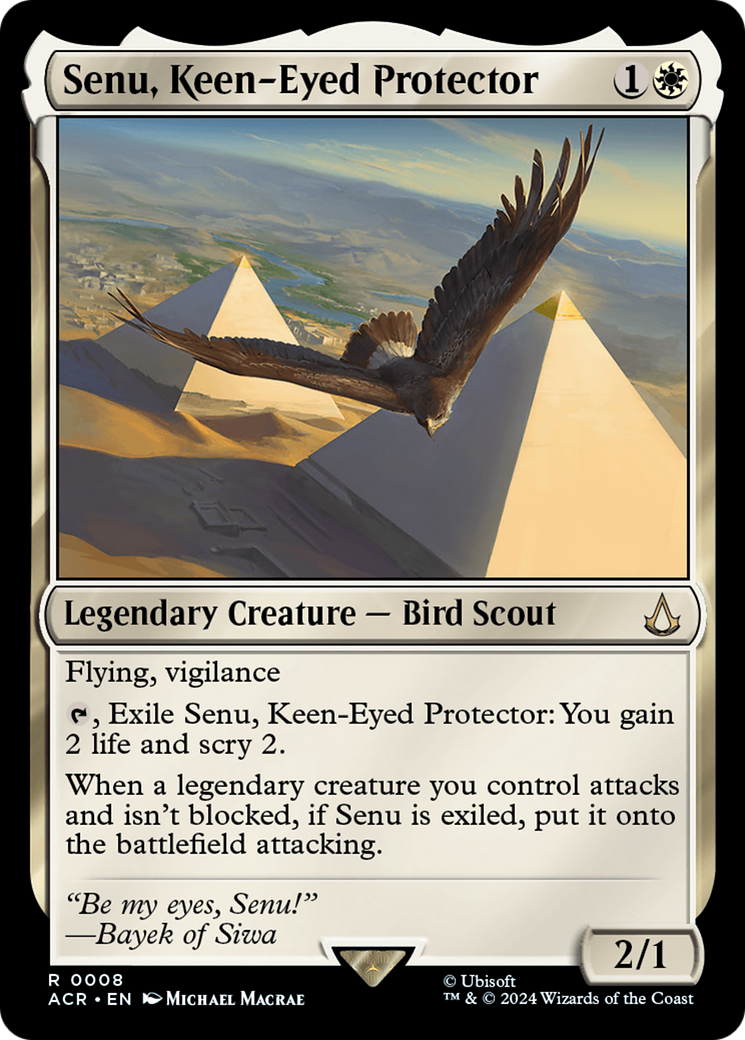 Senu, Keen-Eyed Protector (ACR-008) (Foil)