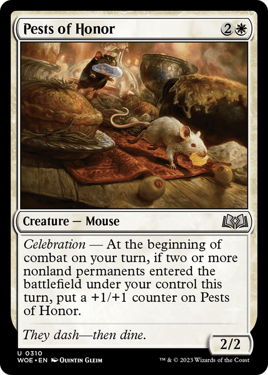 Pests of Honor (WOE-310) (Foil)