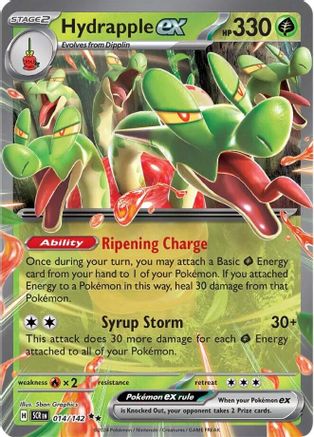 Hydrapple ex (SCR-014) (Holofoil)