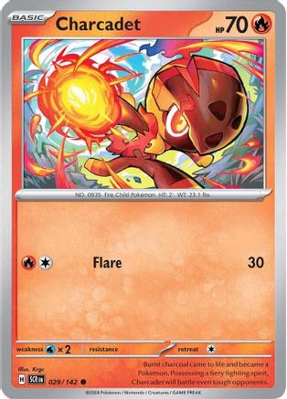 Charcadet (SCR-029) (Reverse Holofoil)