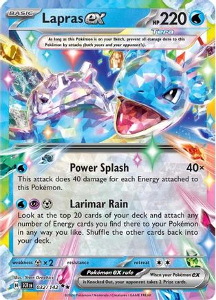 Lapras ex (SCR-032) (Holofoil)