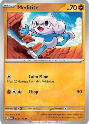 Meditite (SCR-078) (Reverse Holofoil)