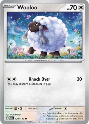 Wooloo (SCR-124) (Reverse Holofoil)