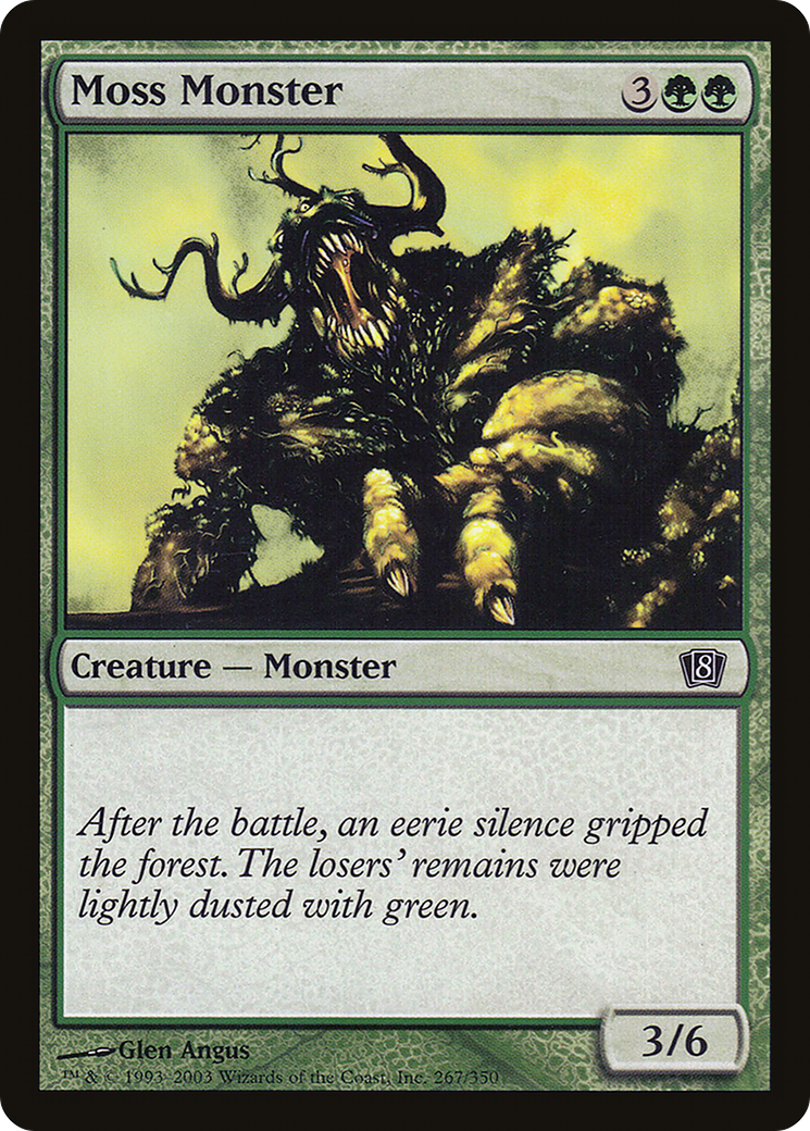 Moss Monster (8ED-267★) (Foil)