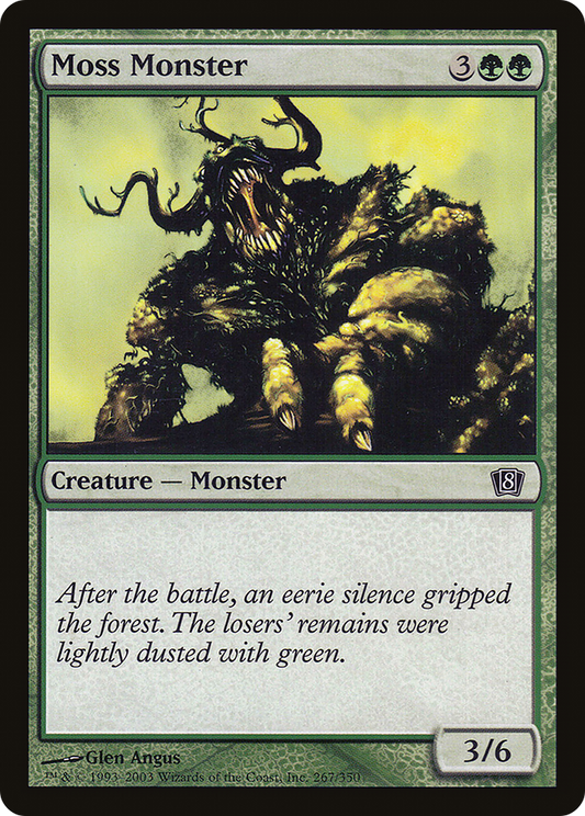 Moss Monster (8ED-267★) (Foil)