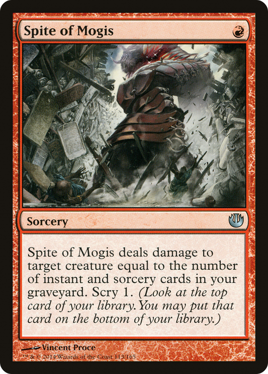 Spite of Mogis (JOU-113) (Foil)