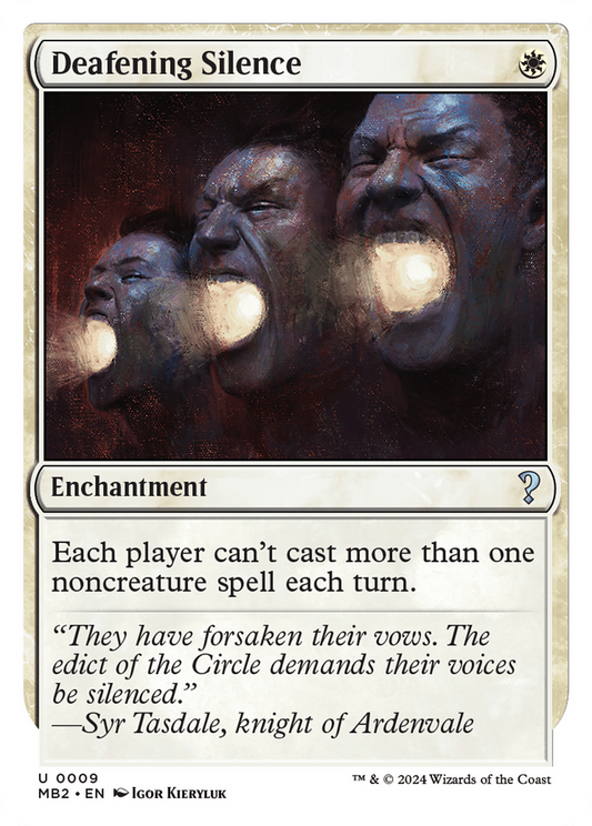 Deafening Silence (MB2-009)