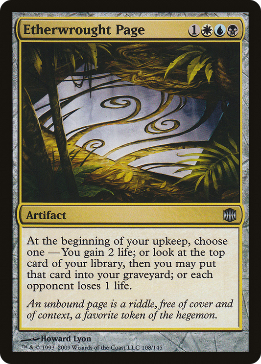 Etherwrought Page (ARB-108)