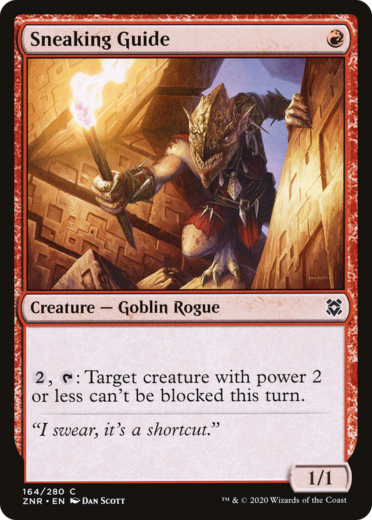 Sneaking Guide (ZNR-164) (Foil)