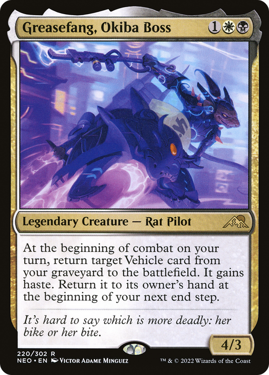 Greasefang, Okiba Boss (NEO-220) (Foil)