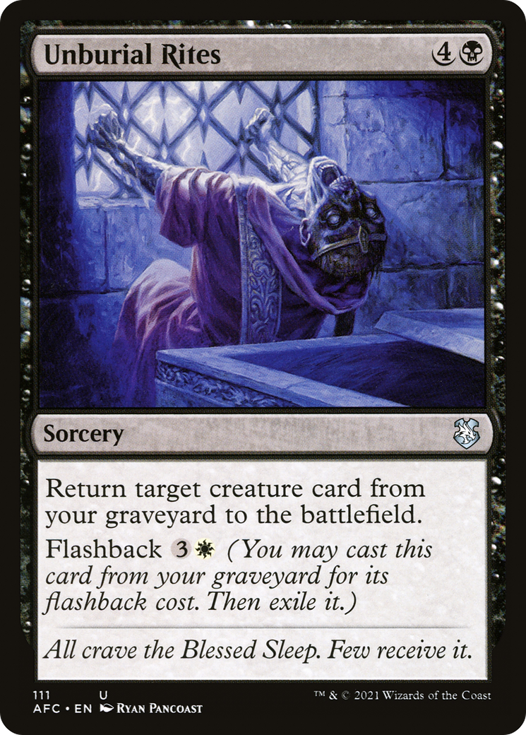 Unburial Rites (AFC-111)
